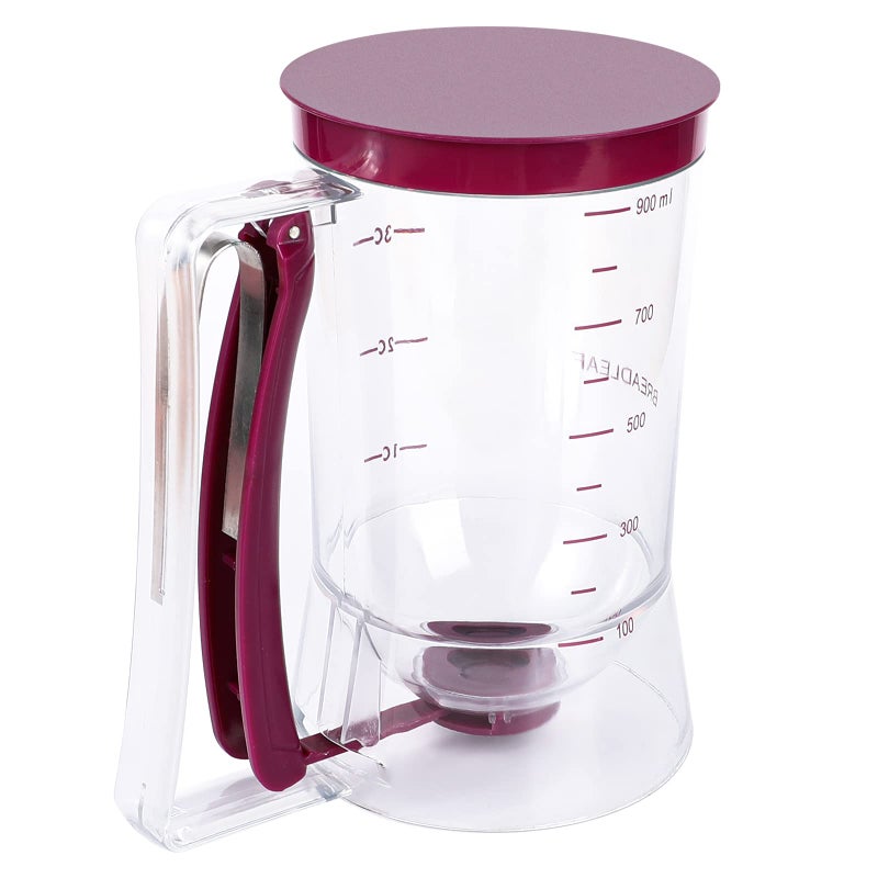 Kamehame Kamehame Pancake Batter Dispenser Cupcake Cookie Waffles Cakes Muffin Crepes Batter Separator Cup Measuring Baking Tools 
