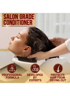 Pure Nature Lux Spa Moroccan Argan Oil Conditioner - Sulfate Free Products for Women and Men - Deep Moisturizing for Dry, Curly, Colored, Damaged Hair - Hydrating Repair, Salon Grade Formula for All Hair Types  - Image 5