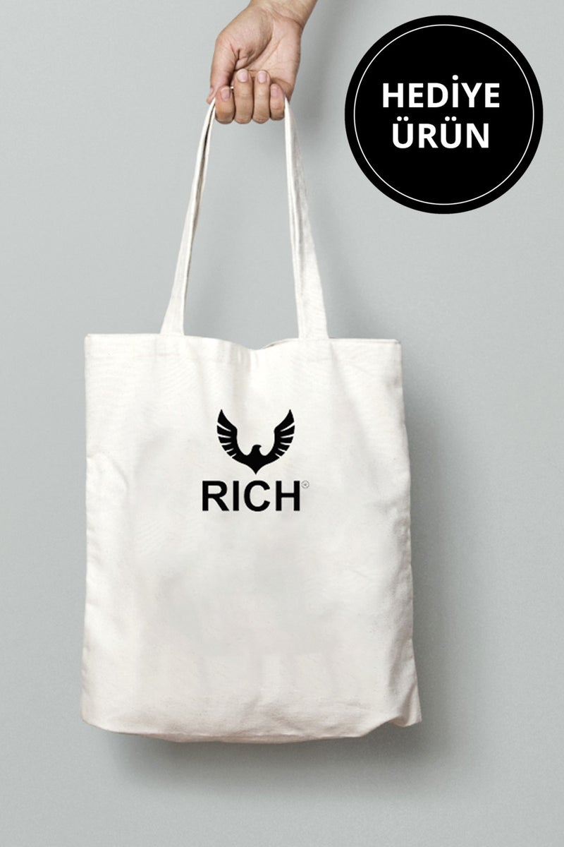 RICH تي شيرت رياضي رجالي عبوة 3 قطع بأكمام طويلة أساسية  - Image 5
