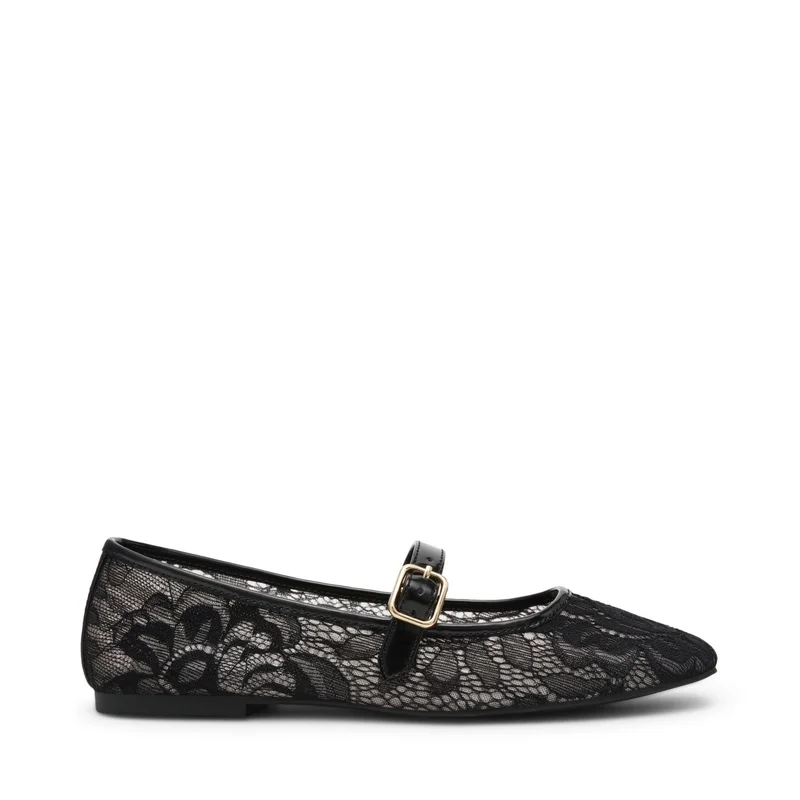 STEVE MADDEN Wildflower-L Black Women's Shoes