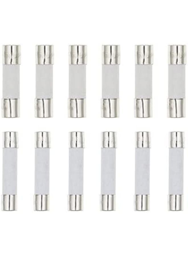 5x20mm 20A Ceramic Fast Blow Fuses 10PCS 250V Multiple Amperage Assortment - Image 1