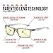 Gunnar Blue Light Reading Glasses Blocks 65 Blue Light Vertex Gray Crystal Amber Tint Pwr 10 - Image 4