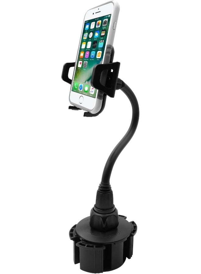 Macally Car Cup Holder Phone Mount - 8â€ Long Flexible Gooseneck Cell Phone Holder - Image 2