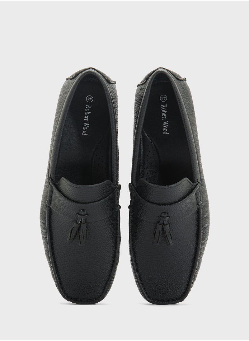 Robert Wood Tassel Detal Loafers  - Image 3