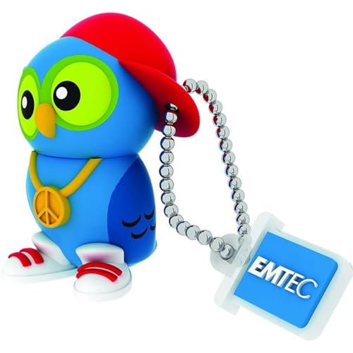 Emtec Animalitos 2.0 USB Flash Drive, 8GB, DJ Owl, ECMMD8GM341 - Image 4