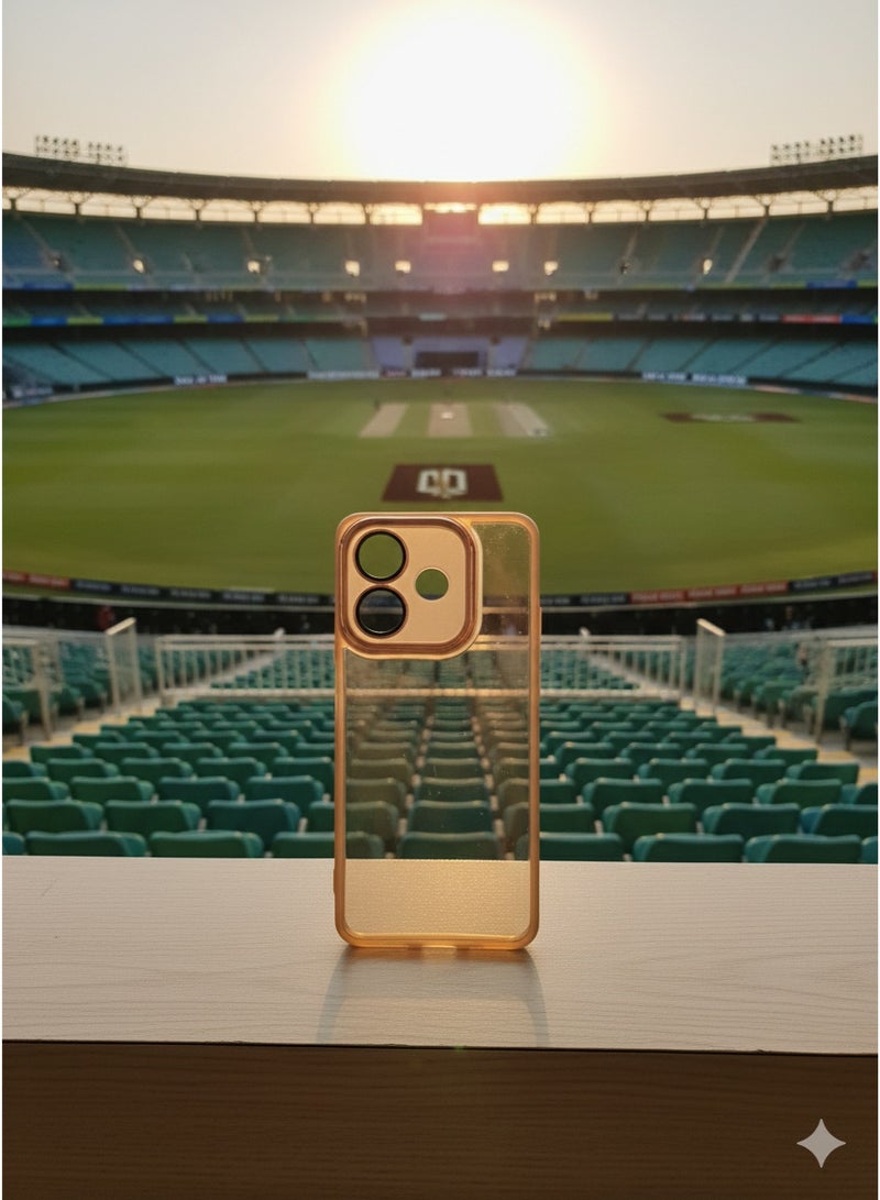 Grace Matte Translucent Shockproof Case with Camera Lens Protection - Protective cover For OPPO A60 5G - Image 4