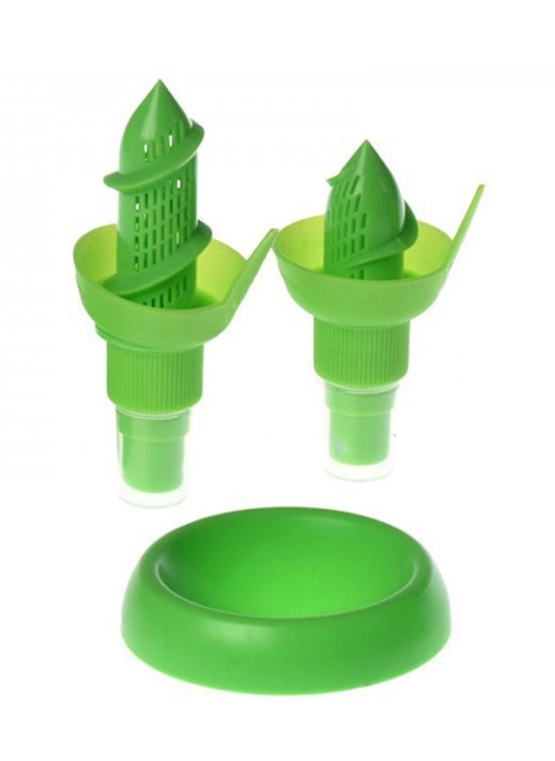 Generic - 2-Piece Lemon Squeezer & Lemon Juice  Mini Sprayer - Image 1