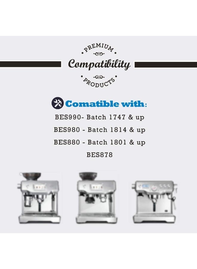 COFFILTRO. 2 Pack Replacement Water Filter Compatible with Breville Sage Claro Swiss For Oracle Barista Bambino Espresso Coffee Machine - Image 5
