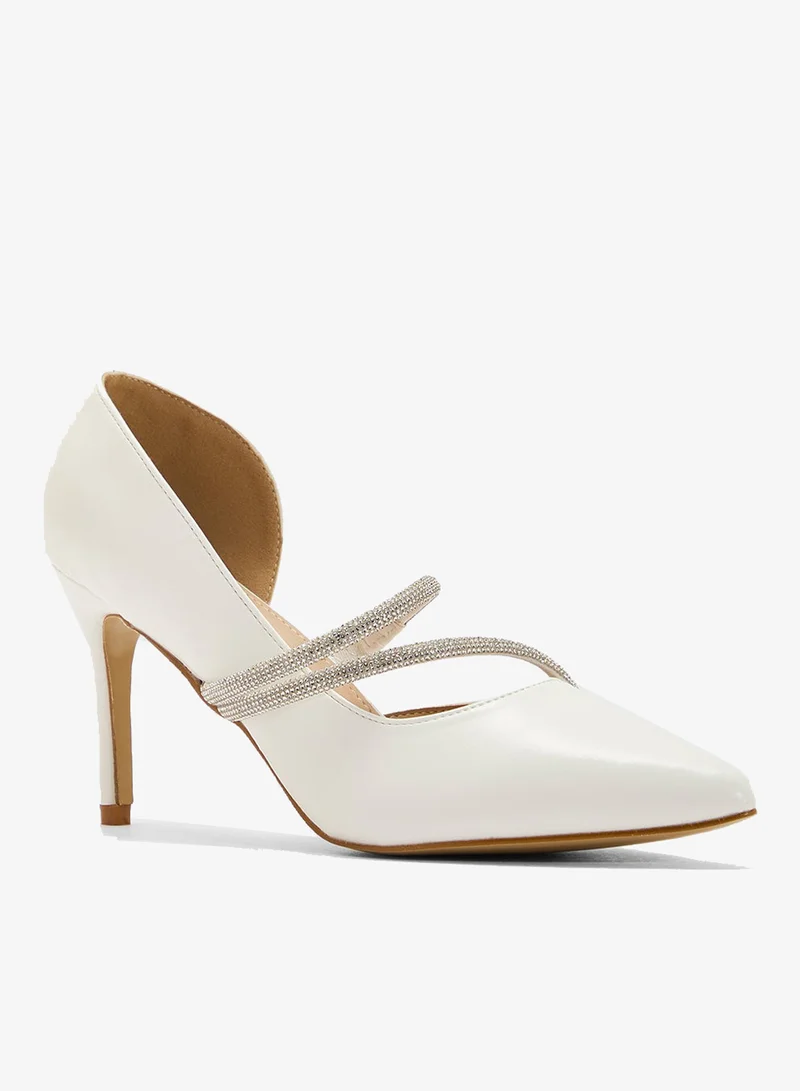 ايلا حذاء بكعب ديامانتي