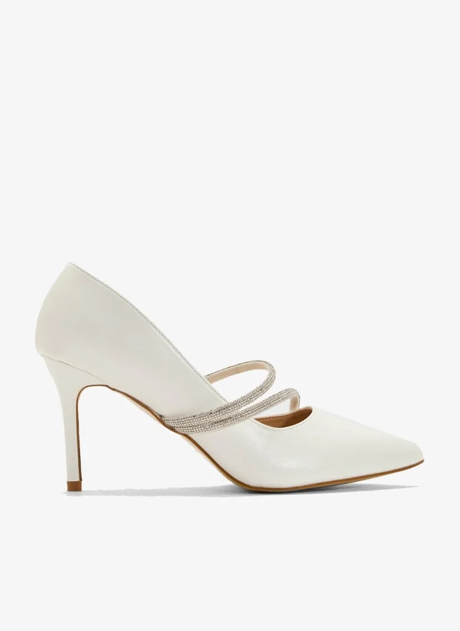 ايلا حذاء بكعب ديامانتي