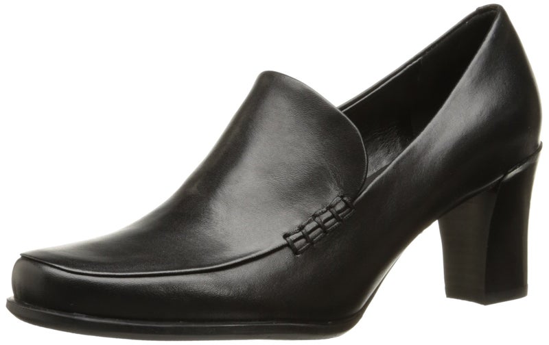 Franco Sarto Womens Nolan Pump Black 10 Wide