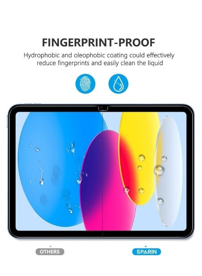 واقي شاشة زجاجي لجهاز Apple ipad 10th Gen 10.9 بوصة 2022 - Image 4