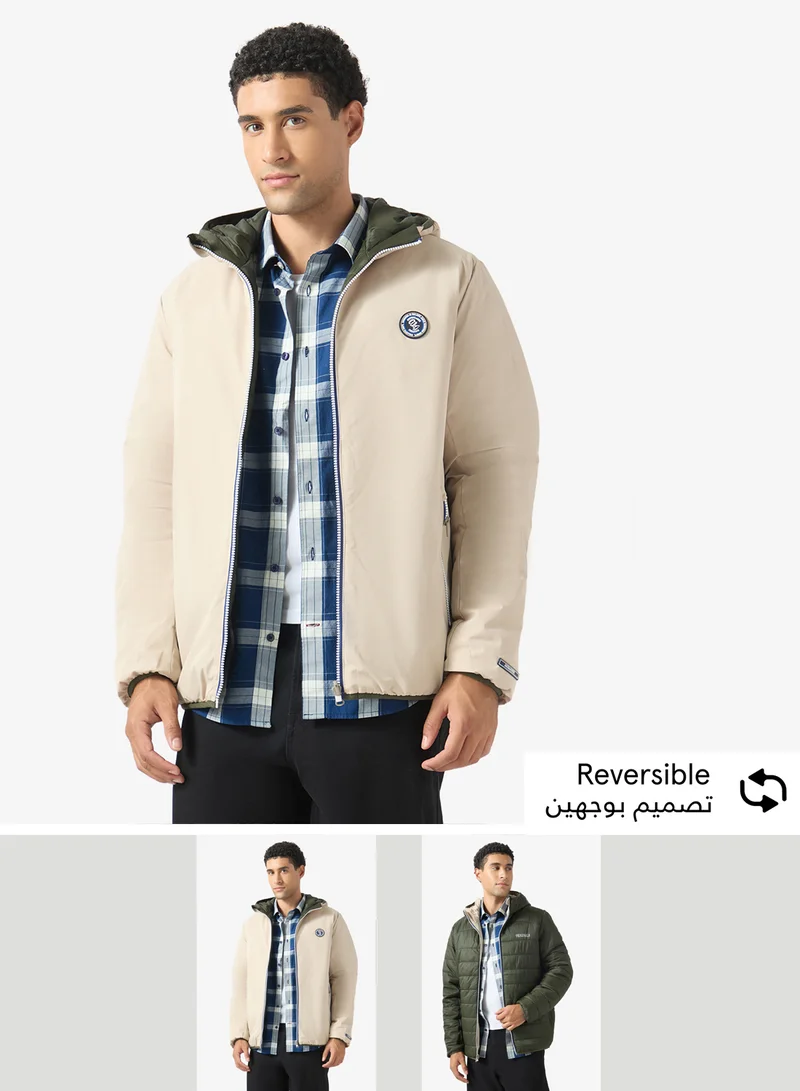 Reversible Hooded Jacket