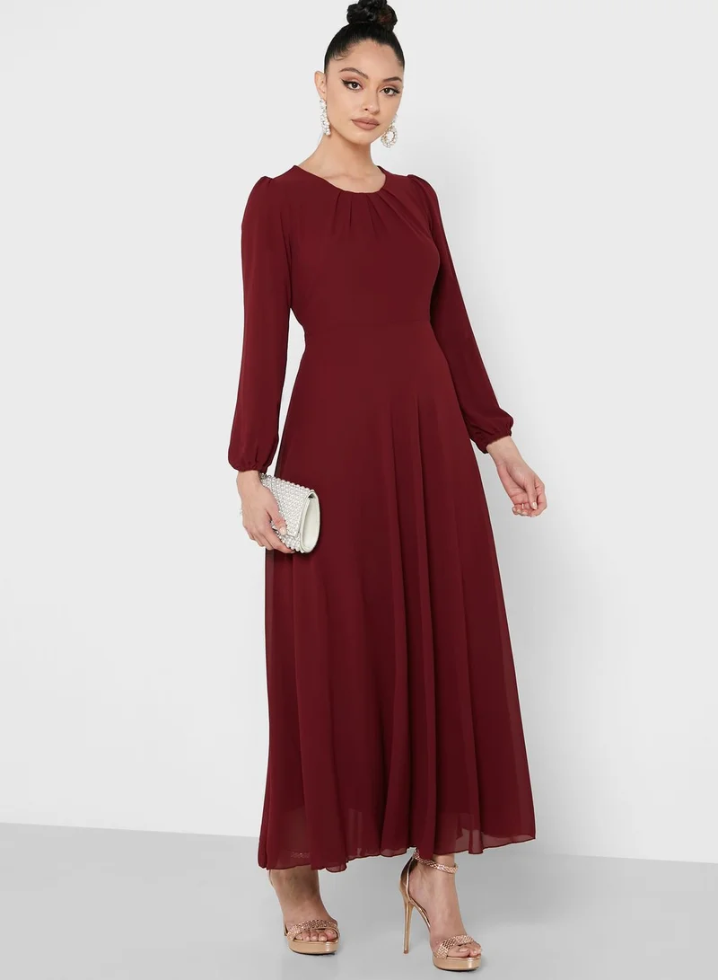 Khizana Long Sleeve Maxi Dress