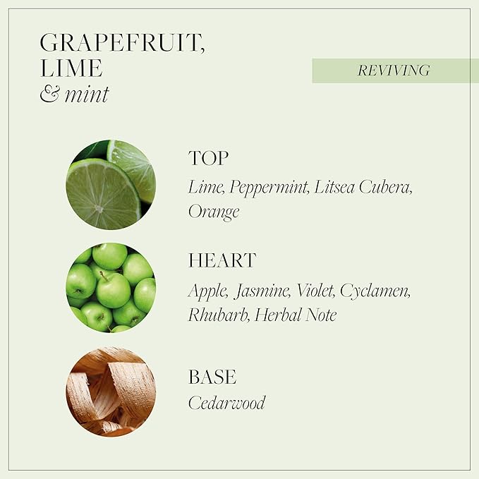 Grace Cole Grapefruit Lime Mint Fragrance Moisturising Hand and Nail Cream 30ml Essential Oils Vegan and Cruelty Free No SLS or Parabens Made In England - Image 3