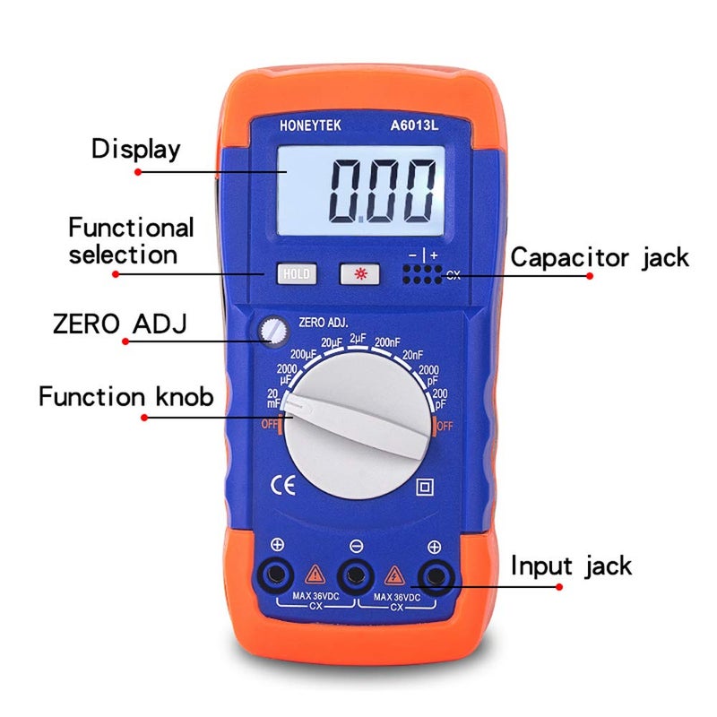 LUO KE Honeytek A6013L Capacitor Tester - Image 3