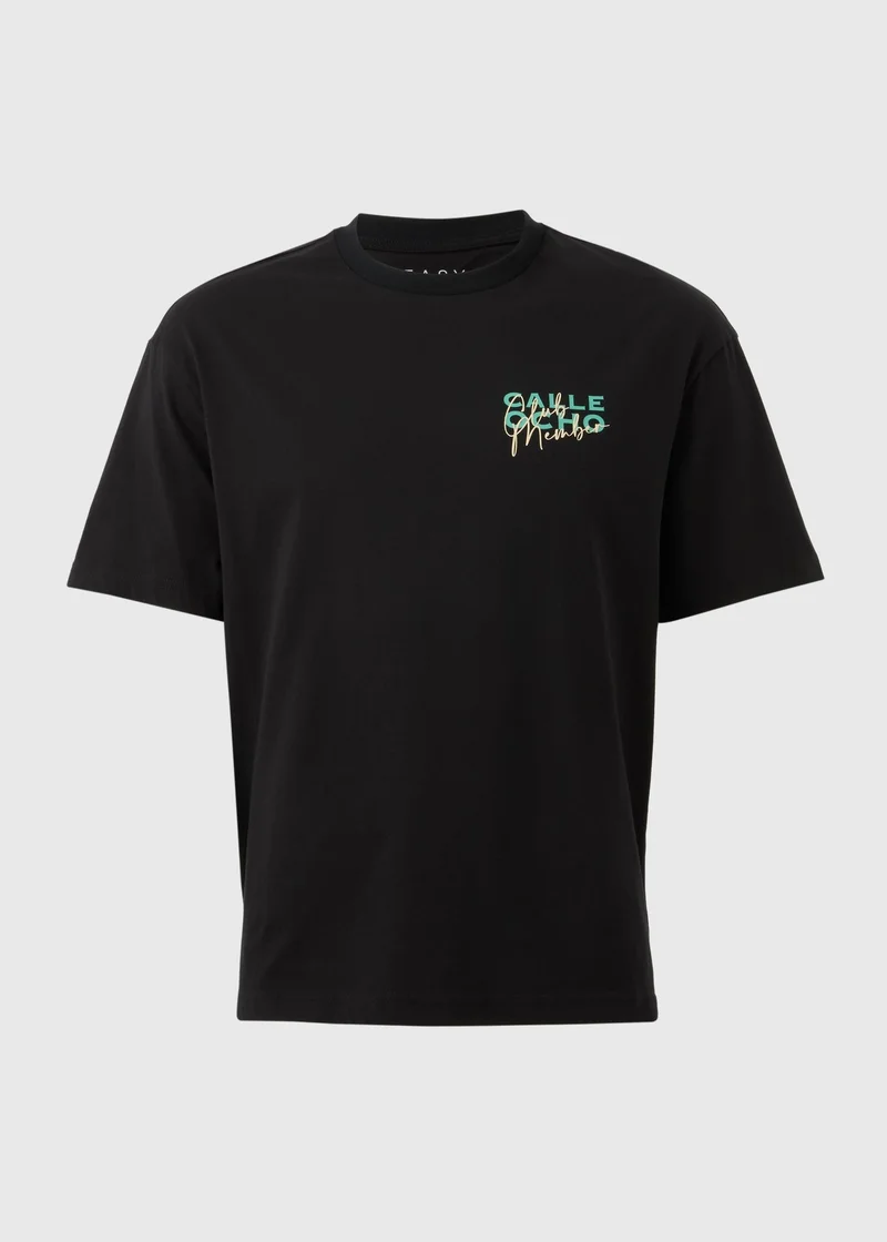 Matalan Black Miami Tennis T- Shirt