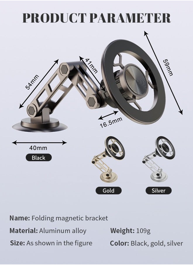 Car Mount Magnetic Phone Holder, Car Phone Mount Built In 17 N52 Neodymium Magnets for i Phone 15/14/13/12/All Smartphones - pzsku/ZF103B065B64264484954Z/45/_/1730213348/3aedde83-1b50-47b5-bd7e-cb8f61a0908a