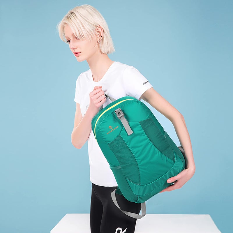 sinotron Lightweight Packable Backpack,Small Foldable Hiking Backpack Day Pack for Travel Camping Outdoor Vacation(Green) - Image 5