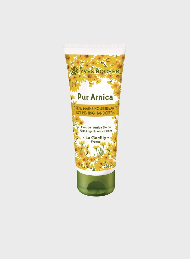 Yves Rocher Pur Arnica Nourishing Hand Cream 75Ml Tube