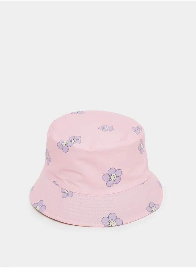 ستايلي Styli Floral Printed Bucket Hat
