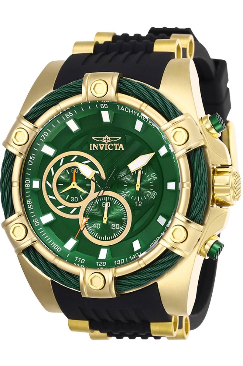 Invicta Men Bolt Quartz Watch, Black, 25532 - Image 5