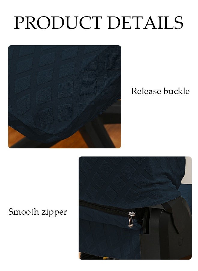 DUNISO Gaming Chair Covers Stretch Washable Computer Chair Slipcovers Ergonomic Gaming Chair Stretch Protector Slipcover with Armrests Cover for Armchair, Swivel Chair, Gaming Chair,Computer boss Chair  - Image 3