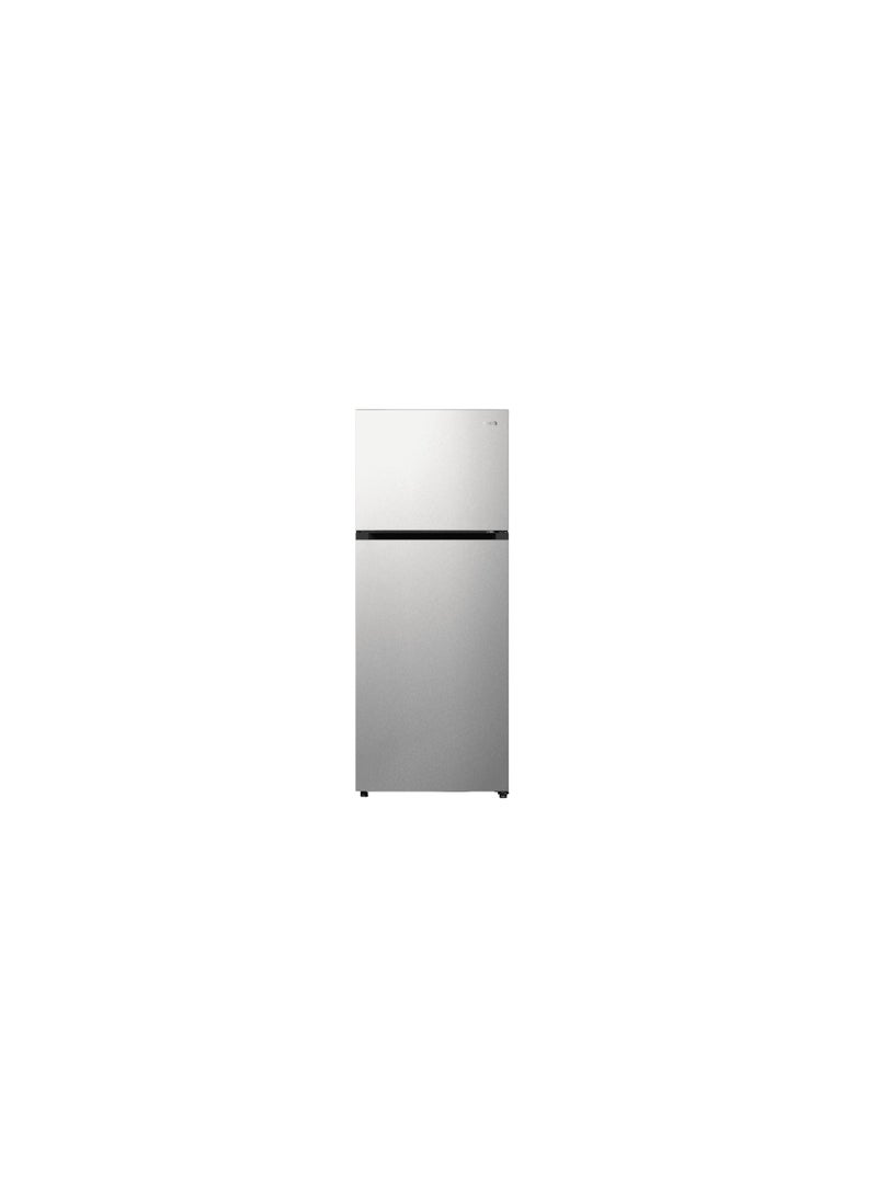 تشيك ثلاجة شياك ذات بابين، 406 لترات، 14.3 قدم مكعب، شاشة LED، فضي - CTM530NPDS - Image 1
