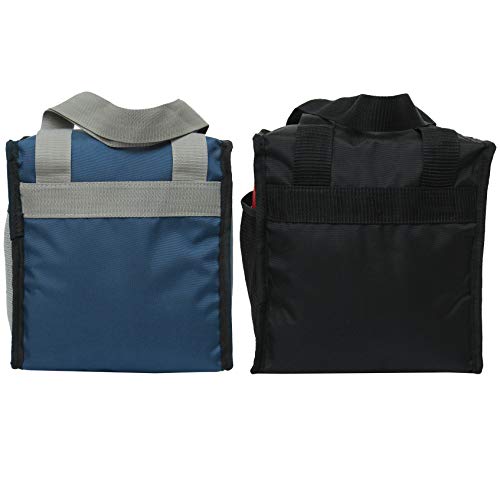 Sfane Men & Women Red & Blue Combo Office Lunch/Tiffin Bag (Red & Blue) - Image 3