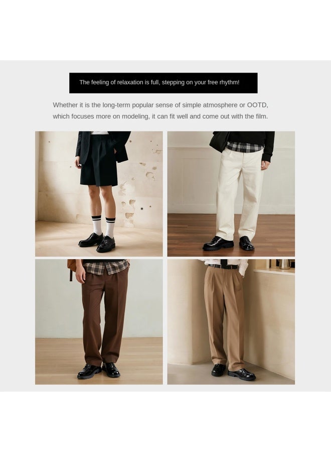 YEARCON Leap Month Shoes】25 Autumn Embossed Derby Shoes Formal Groom Wedding Shoes Men's Business Casual Leather Shoes - Image 5