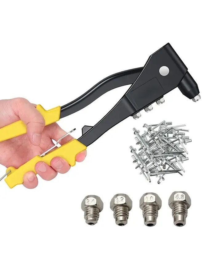 Yellow Labor Saving Manual Rivet Gun Pull Core Rivet Pliers - Image 2
