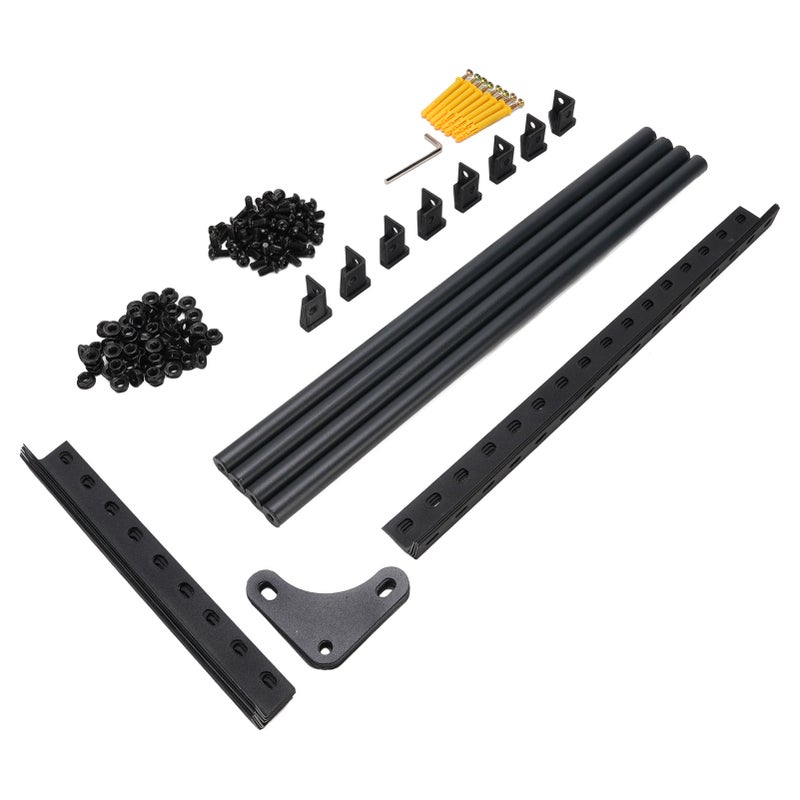 3D Printer Filament Storage Rack Aluminum Alloy Wall Mount Consumable Organizer Shelf for 200mm Diameter Spool - Image 1
