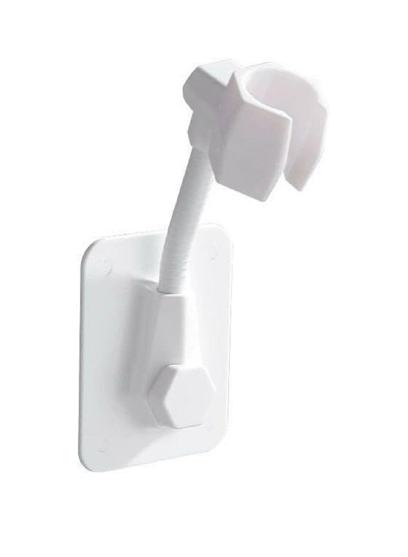 Shower head holder - white