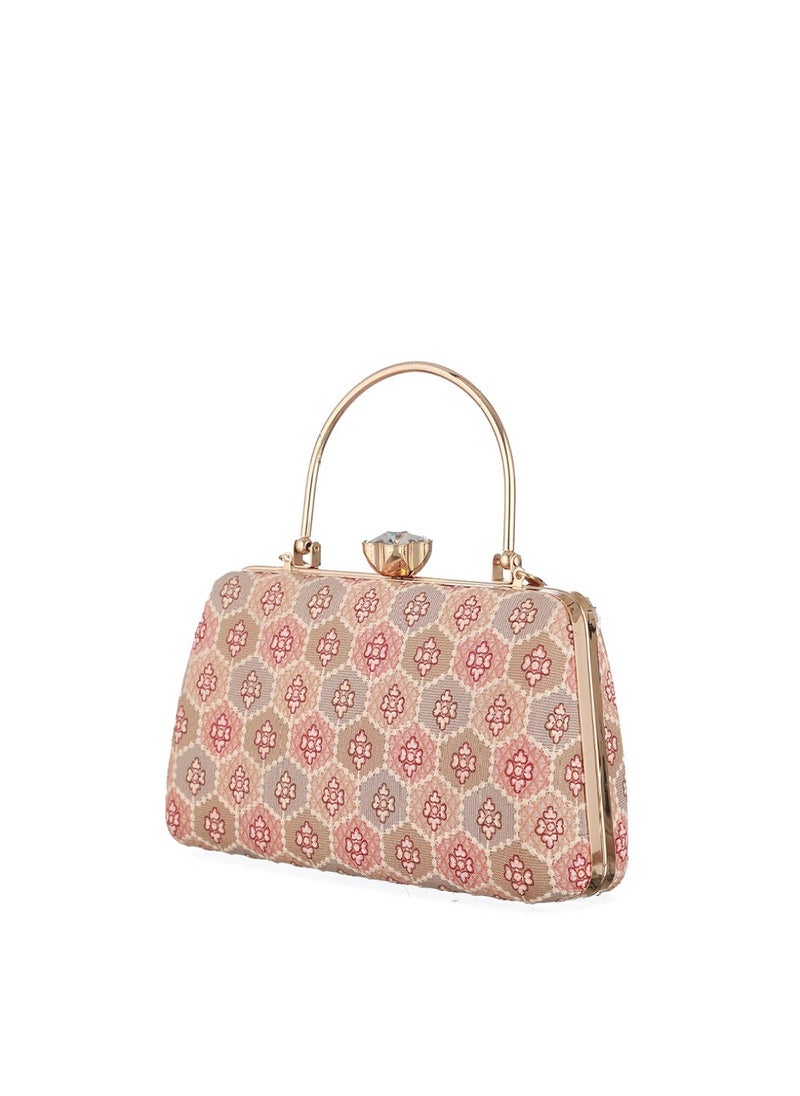 Priyaasi Embroidered Box Clutch  - Image 3
