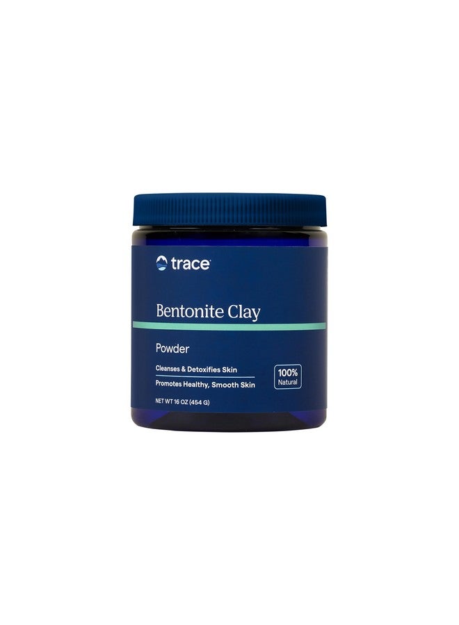 تراس مينيرالز طين البنتونيت المعدني النزر - دعم عميق لتنظيف البشرة - قناع طيني للجسم والوجه - أساسيات العناية بالبشرة لدعم نعومة البشرة والمساعدة في مكافحة الشوائب - دعم إزالة الزيوت الزائدة - 16 أونصة - Image 1