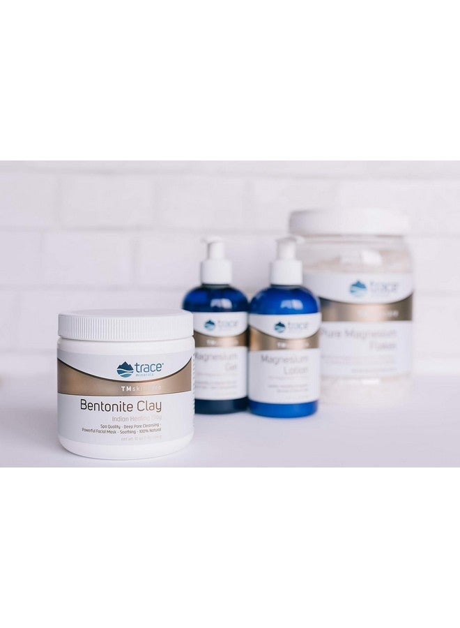 تراس مينيرالز طين البنتونيت المعدني النزر - دعم عميق لتنظيف البشرة - قناع طيني للجسم والوجه - أساسيات العناية بالبشرة لدعم نعومة البشرة والمساعدة في مكافحة الشوائب - دعم إزالة الزيوت الزائدة - 16 أونصة - Image 2