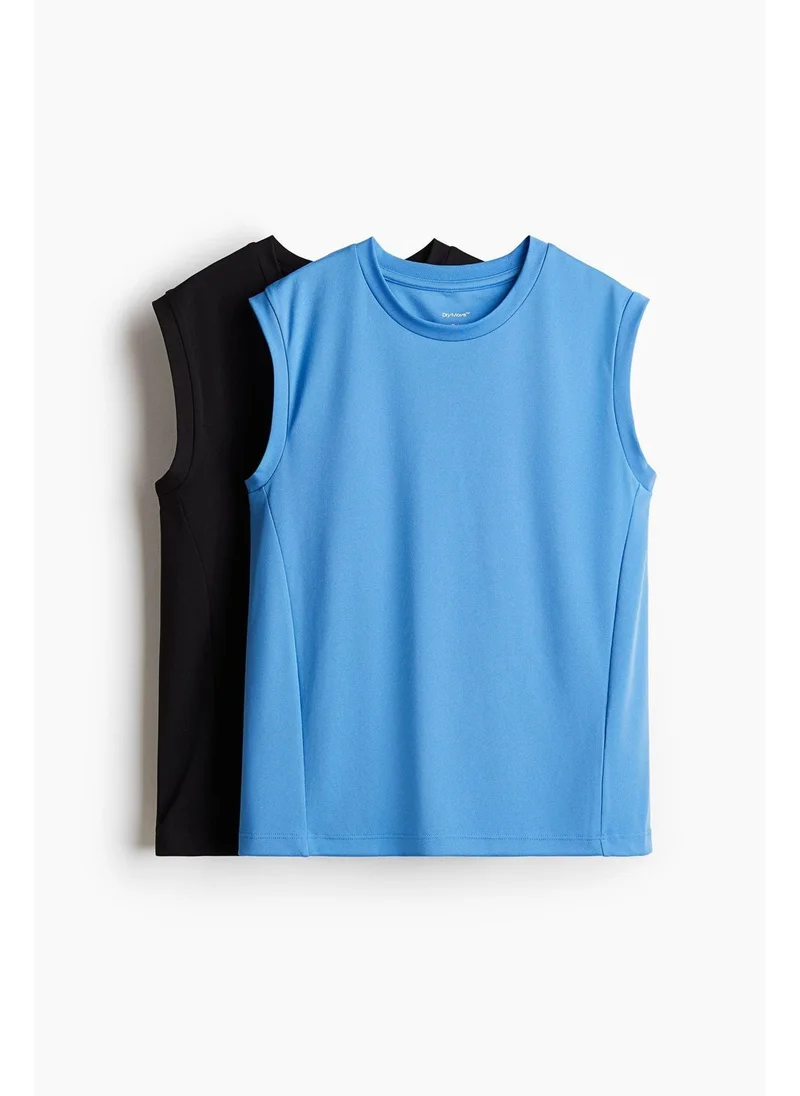 اتش اند ام 2-pack DryMove™ Sports vest tops
