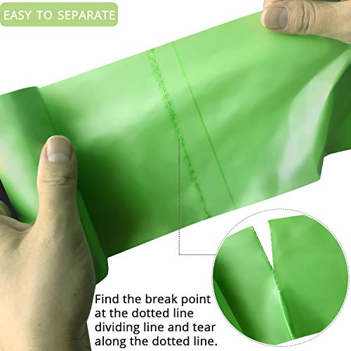 WADNGXM Compostable Trash Bags, 3 Gallon Biodegradable Small Garbage Bags Green Wastebasket Liners for Bathroom Office Home Bins, 100 Counts - Image 4