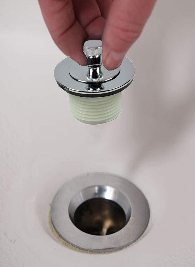 DANCO Universal Lift and Turn Bath Drain Trim Kit with Overflow Plate, Chrome (88966) - Image 4