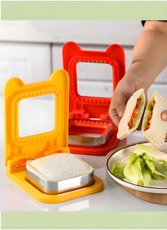 OAGA Uncrustable Sandwich Maker Cutters for Kids Lunch, Mini Cookie Cutter and Sealer, Bread Toast Breakfast Making Mold Make  - Image 3