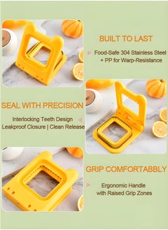OAGA Uncrustable Sandwich Maker Cutters for Kids Lunch, Mini Cookie Cutter and Sealer, Bread Toast Breakfast Making Mold Make  - Image 4