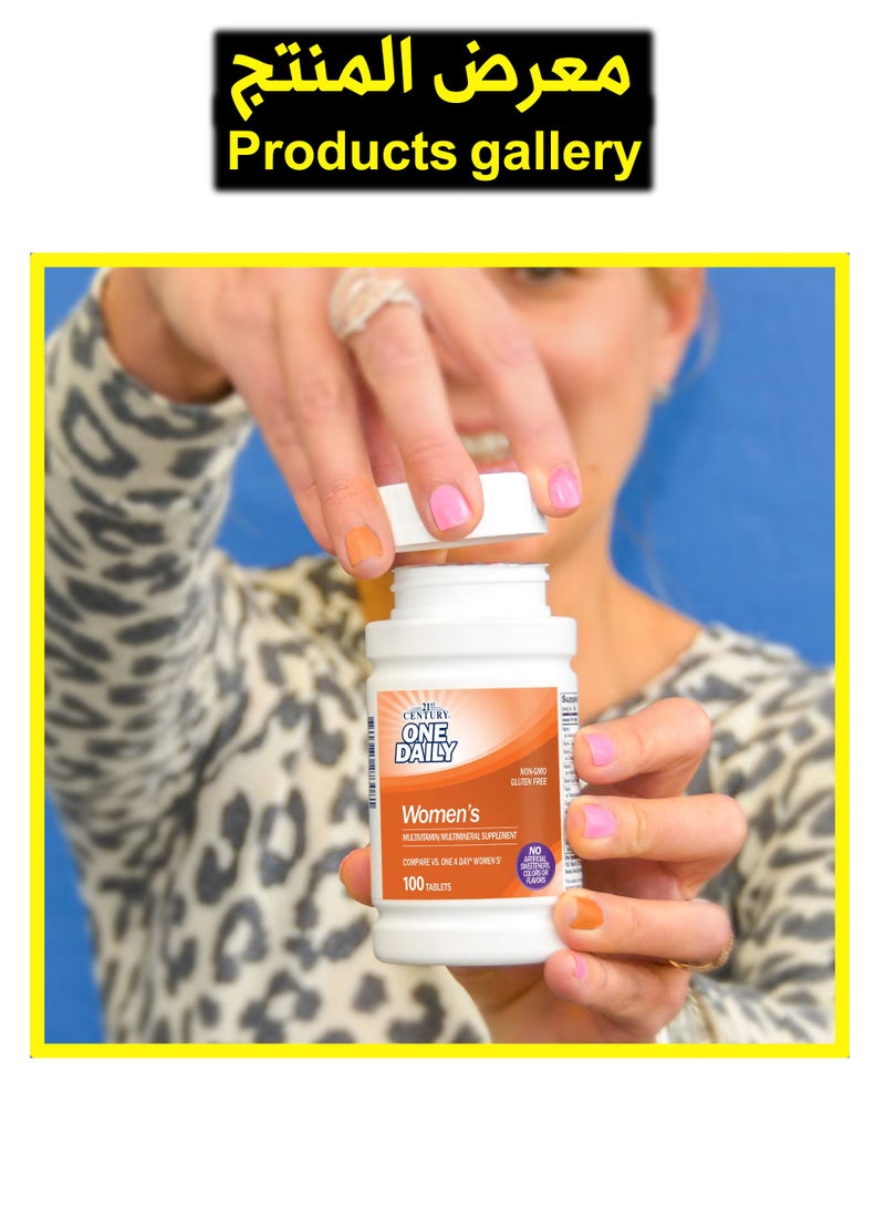 21st Century One Daily 50+ Multivitamin Multimineral Supplement - 100 Tablets - Image 4