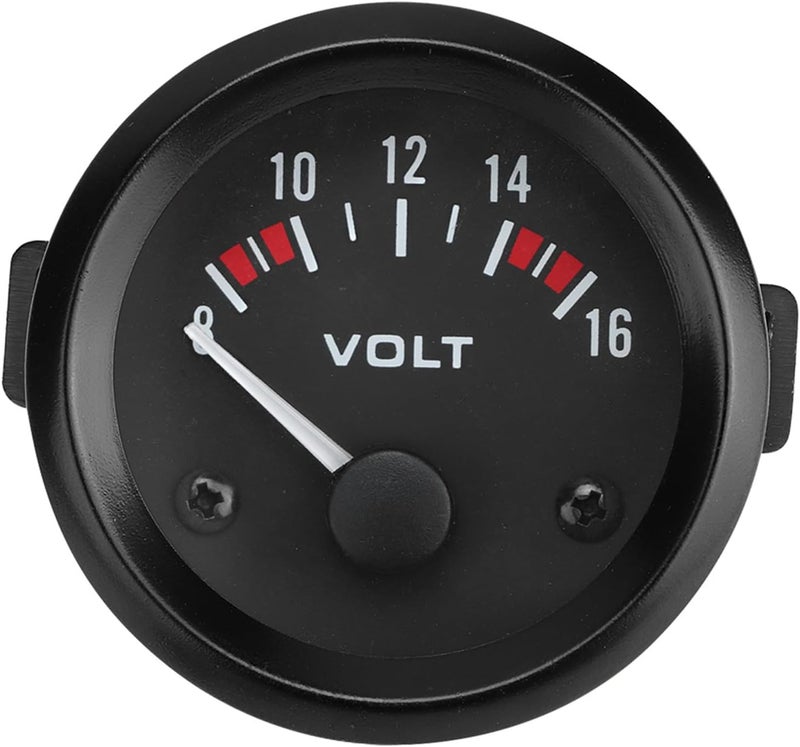 Cryfokt 12V Car Voltmeter, 2 Inch High-Sensitivity Gauge with Clear Numbers - Image 2