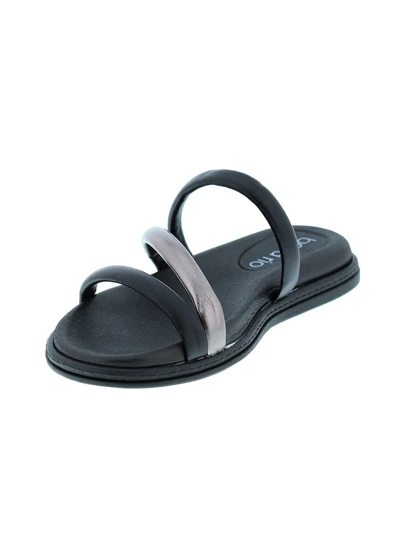 Beira Rio Beira Rio Ladies Flat Sandals Black | Made In Brazil