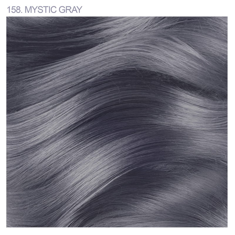 Adore Semi Permanent Hair Color (158 Mystic Gray) | Vegan & Cruelty-Free Gray Hair Dye | No Ammonia, No Peroxide, No Alcohol | 4 Fl Oz (Pack of 1) - Image 2