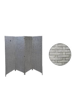 AL KHALDIYA Foldable partition room divider, 4 panels 