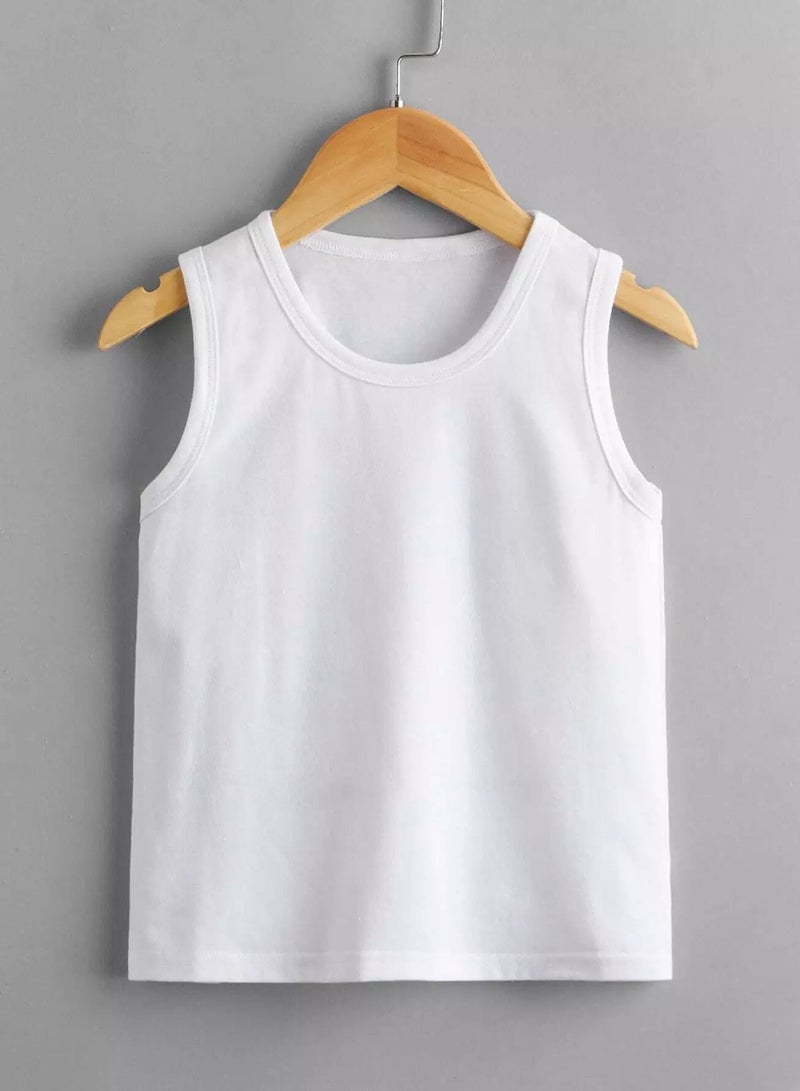 Toddler Boys Solid Tank Top  - Image 1