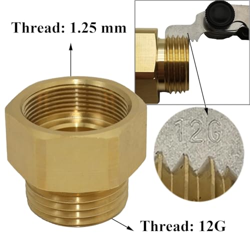 Zeiboat Hose Bib Adapter with Washers Fine Thread (Female), to 3/4 GHT Male Hoses, 1'' ID, Faucet Fitting - Image 3