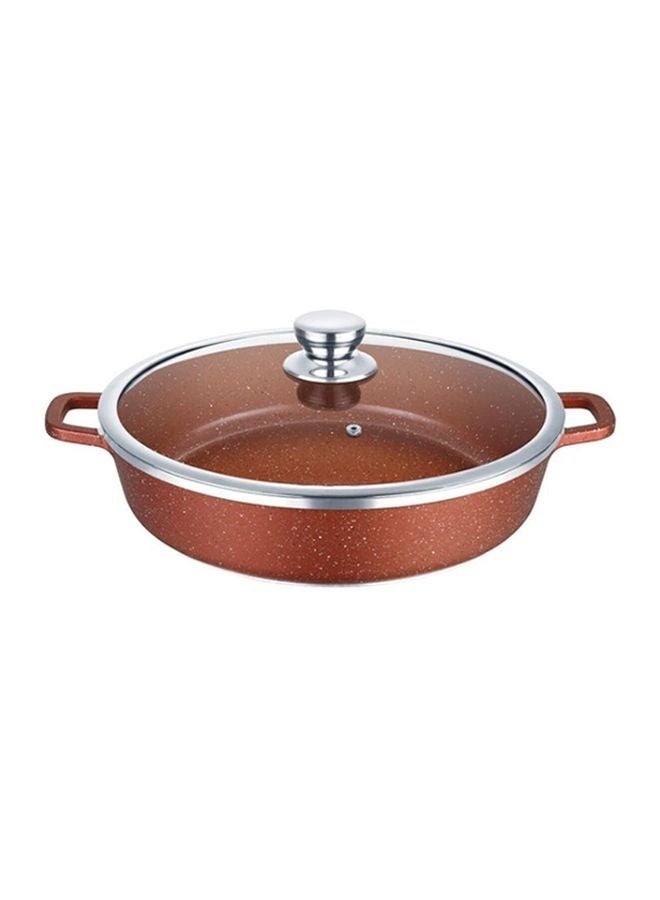 DESSINI DESSINI Shallow Cooking Pot Brown 40cm