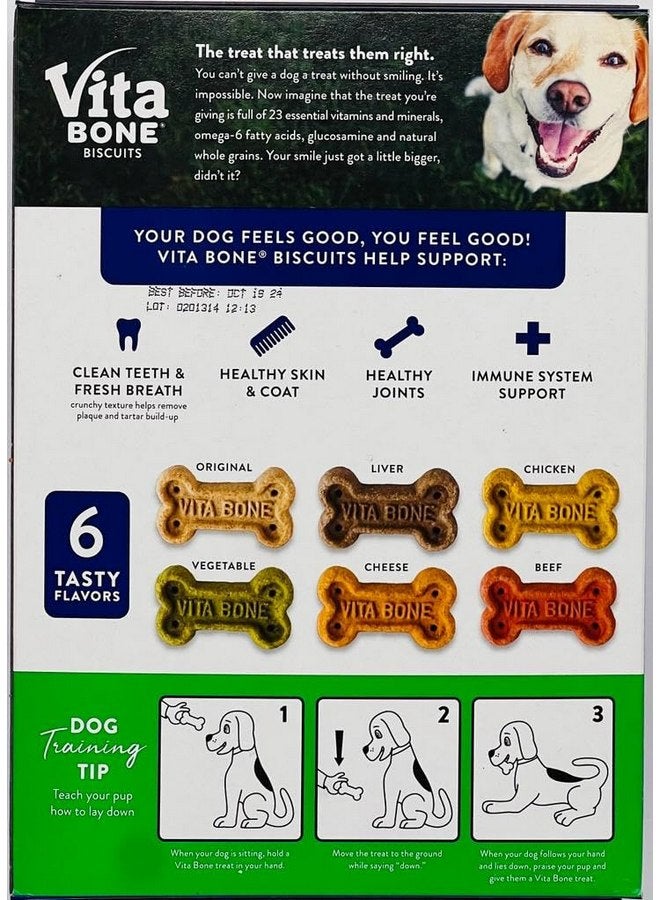 Vita Bone Biscuit Treats for Dogs Medium Multi Flavors - Image 2